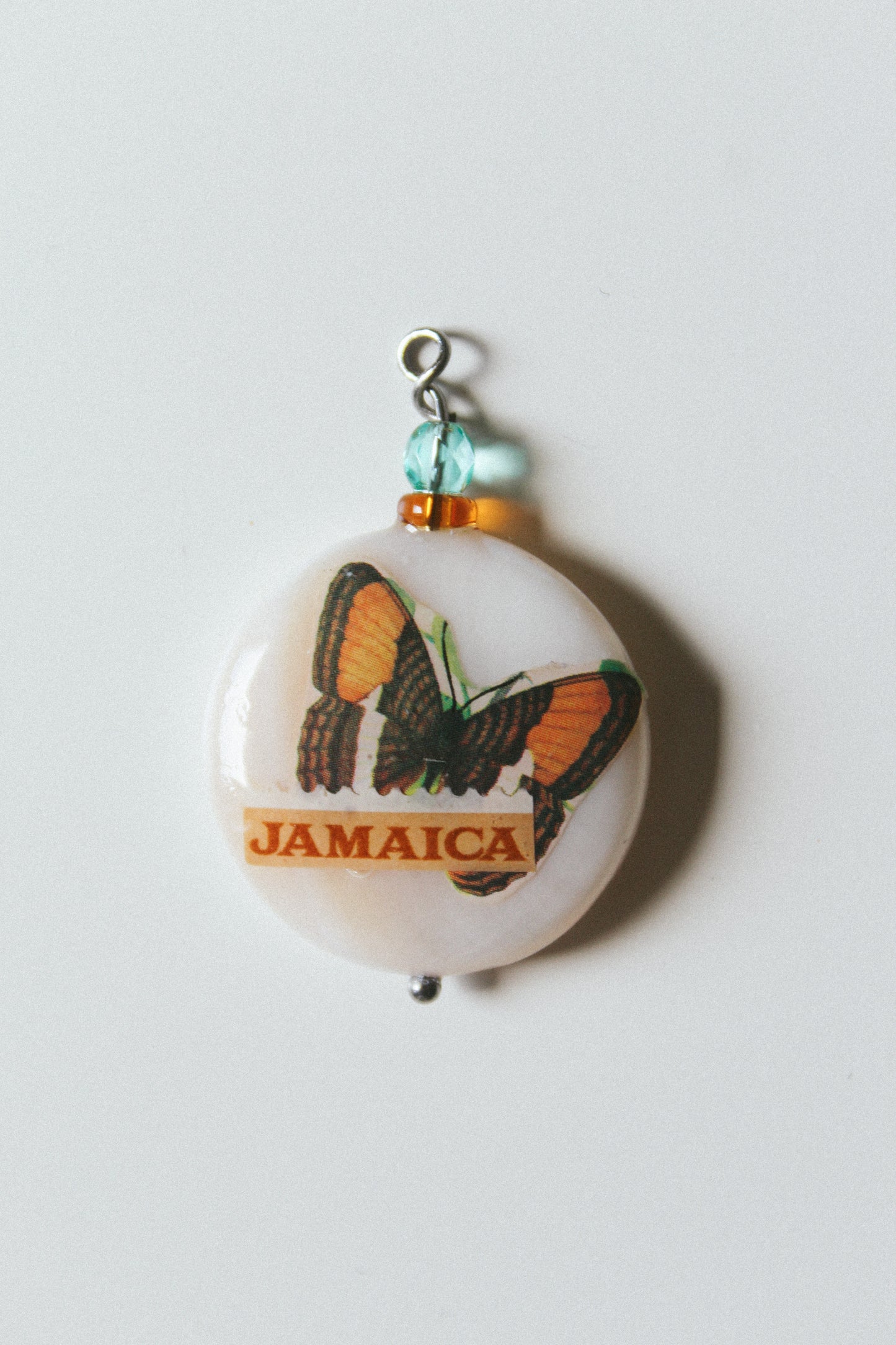 One Of A Kind Jamaica Stamp Charm