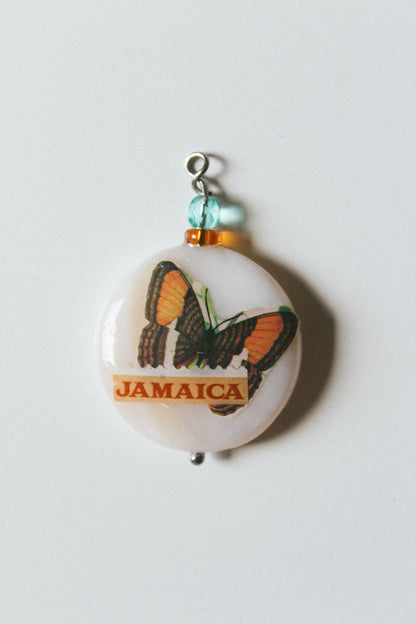 One Of A Kind Jamaica Stamp Charm