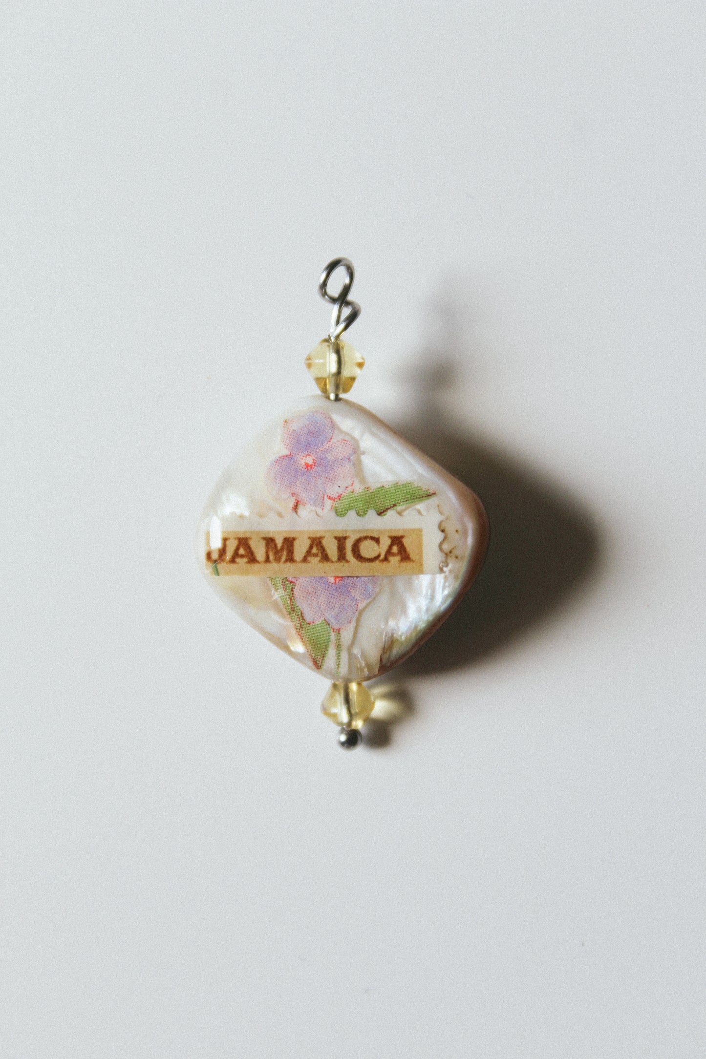 One Of A Kind Jamaica Stamp Charm