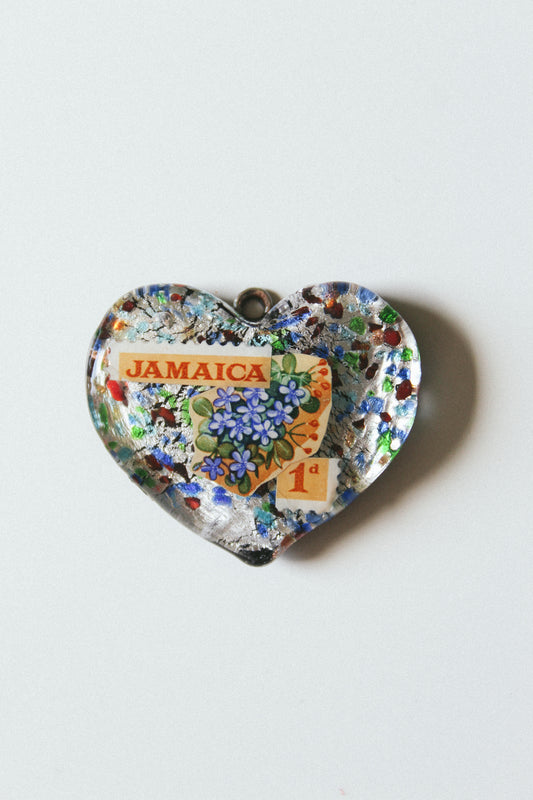 One Of A Kind Jamaica Stamp Charm