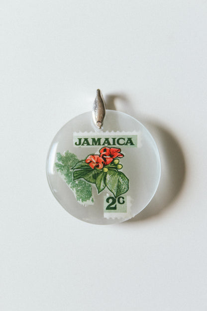 One Of A Kind Jamaica Stamp Charm