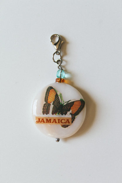 One Of A Kind Jamaica Stamp Charm
