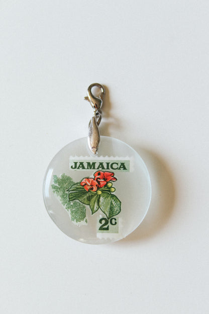 One Of A Kind Jamaica Stamp Charm