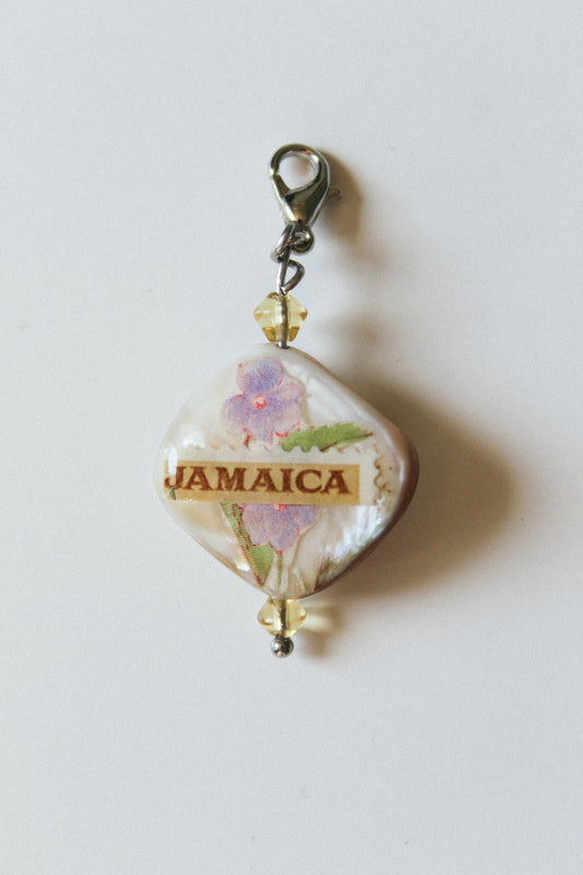 One Of A Kind Jamaica Stamp Charm